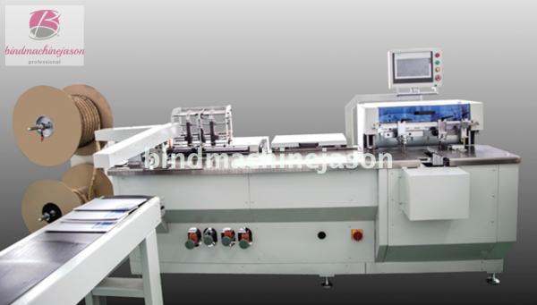 Creative high speed notebook binding machine and hole punching inline PBW580