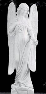 Quality white marble angel statue for sale