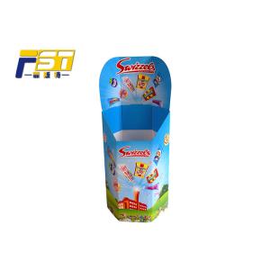 Easy Assembled Newspaper Dump Bins Moisture Resistant Customized Logo Print