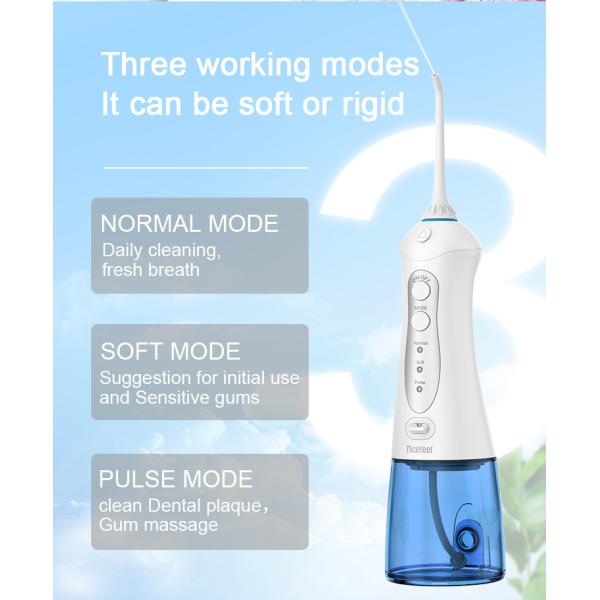 Cordless Water Dental Flosser , Water Dental Pick For Travel Home Use