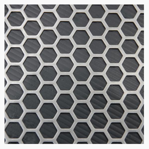 Powder Coating Surface Aluminum Alloy Perforated Mesh Panels For Decorative Screen