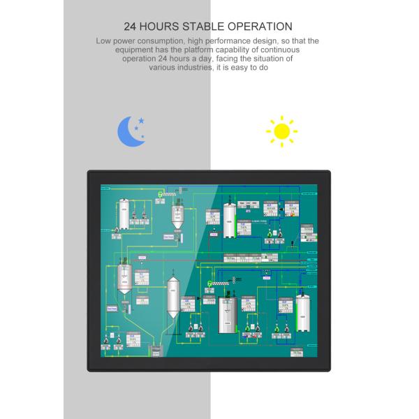 13.3inch PLC Wall Hanging Android Embedded Touch Panel PC