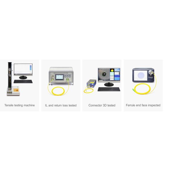 Fiber Optic Patchcord LC/Sc/FC/St Singlemode/Multimode Upc/APC Simplex/Duplex Jumper for FTTH Data Center Telecom