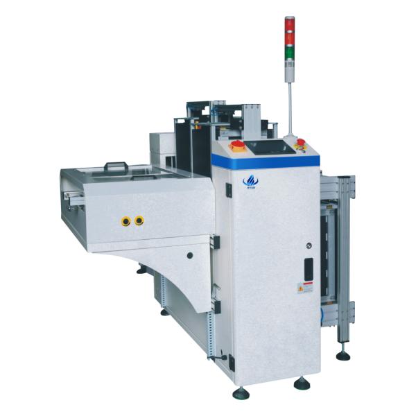 Cascading loader board machine