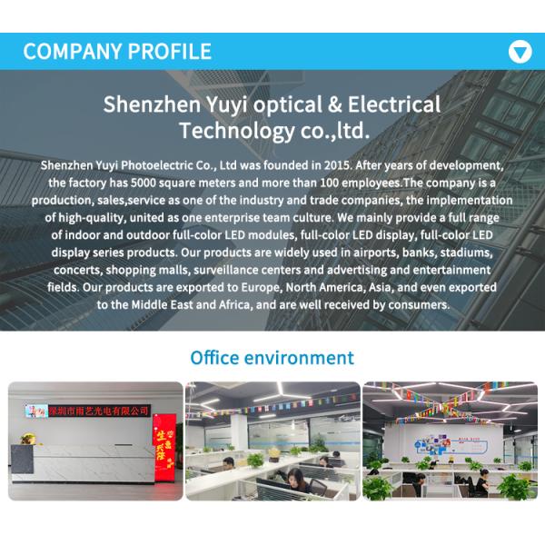 P2.6 P2.9 P3.91 P4.81 Outdoor Seamless Splicing LED Video Wall for Giant Stage Background and CE ROHS FCC Certificate