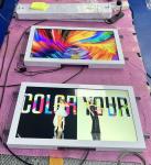A3 Smart Hanging LCD Window Facing Display Signage Adjustable Brightness