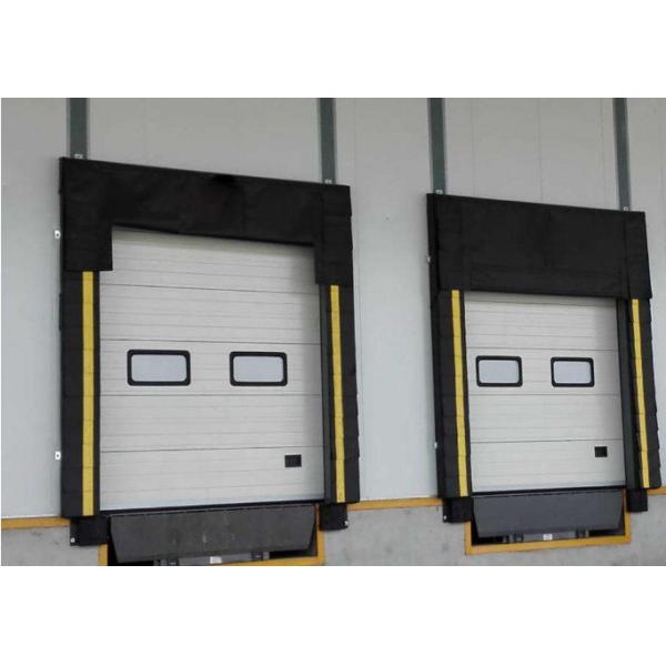 PVC Fabric Loading Dock Shelters Door Seals Track Sponge 3400mm Width
