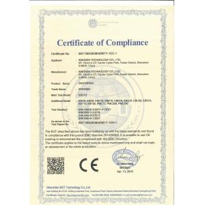 Kingsine Electric Automation Co., Ltd. Certifications