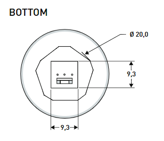 City INQOX NV8 NV9 Oxygen Sensor O2 Cell For Comen Medical Device Hospital Equipment Parts