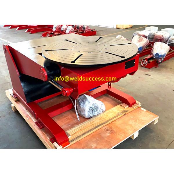 Hydraulic Titling And Rotary Welding Positioner Turntable 3 Tons