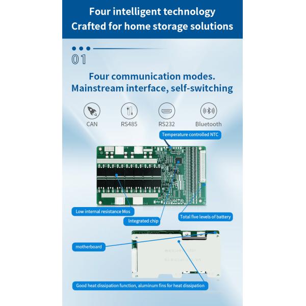KLS Smart LiFePO4 & Lithium Li-ion Battery Active Cell Balance Equalizer BMS