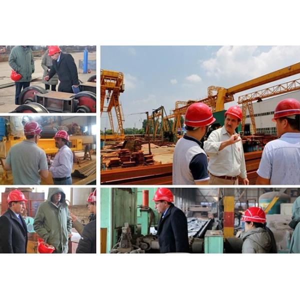 Workshop Double Girder Overhead Crane 30T Lifting Capacity With Grab Bucket