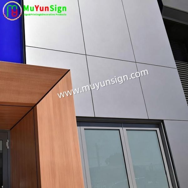 Durable Aluminum Composite Panel with 3mm and 4mm Thickness Featuring Two Aluminum Skins and a Lightweight PE Core for Facade Applications