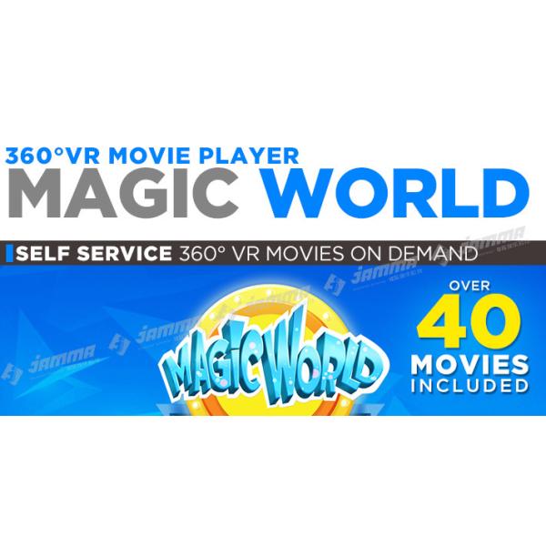 12A 9D Coin Operated Games Machine , Dinosaur Head Virtual Reality Cinema