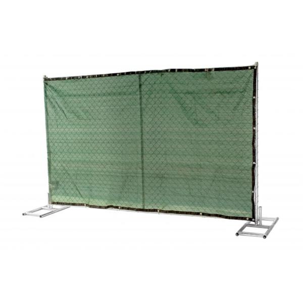 8' x 14'Portable chain link construction fence Tubing 1⅝"(42mm)x 1.6mm Thick Cross barce Chain mesh 2¼"x2¼"(57mmx57mm)