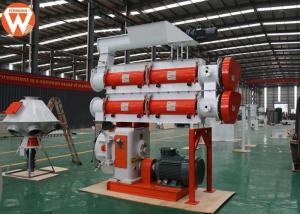 Quality Low Noise Feed Pellet Machine With Double Layer Modulator 5 T/H Capacity for sale