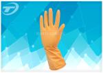 Spray Flock - Lined Latex Household Medical Latex Gloves Waterproof Anti -