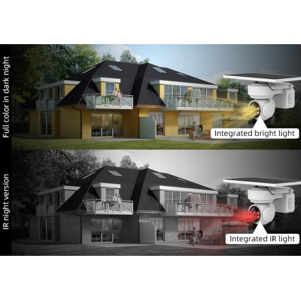 Solar Energy Charging Wifi Ptz Camera Support Live Video Watching Two Way Audio Remote Control Viewing Angle By App