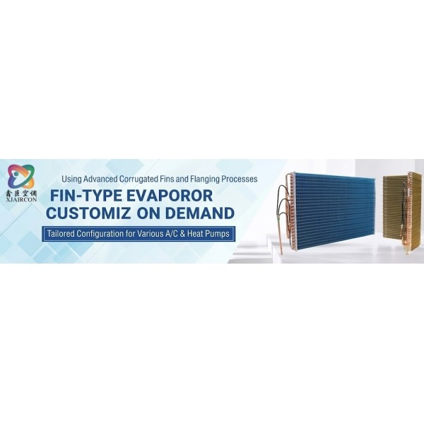 V Finned Condenser Chiller Condenser