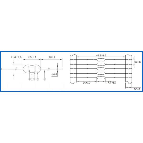 Explosion Proof Axial Leaded Fast Acting Miniature Fuse 2A For USB Power Adapter