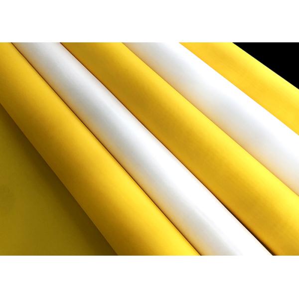 140t Plain Weave Monofilament Mesh Screen 1.25 Meter Width White Yellow Color