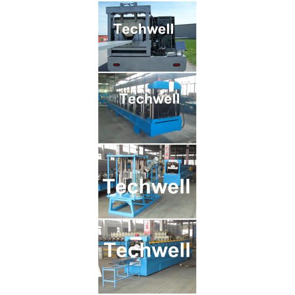 17.7KW Electric Control K Span Arch Roof Roll Forming Machine For Large Span Roof