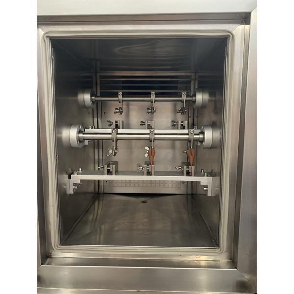 ISO 20344 Vertical Low Temperature Flexural Testing Machine For Shoes , Rubber