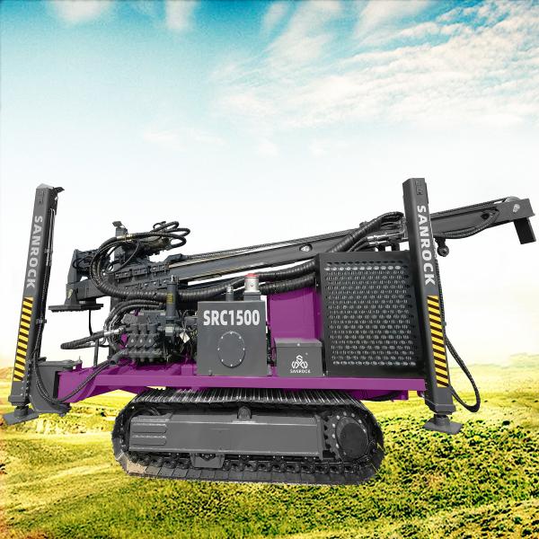 Hydraulic Core Drilling Rig With Mud Pump Geotechnical Exploration Core Drilling Machine