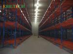 Industrial Push Back Pallet Rack System Powder Coating Or Galvanized ISO9001