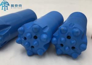 China Tungsten Threaded Drill Button Bits 41mm R32 For Mining on sale
