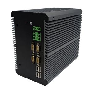 China Aluminum Alloy Industrial Mini PC 10G LAN PCI-E 4X Network 10G Ethernet Optional on sale