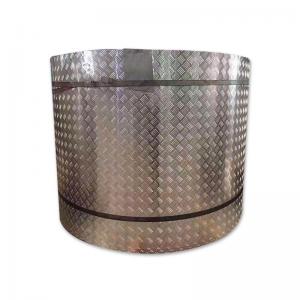 China Checkered Stainless Steel Coil Non-Slip on sale