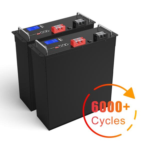 5000+ Cycles Solar Energy Storage Systems Lithium 48V 100Ah LiFePO4 Battery With 5 Years Warranty