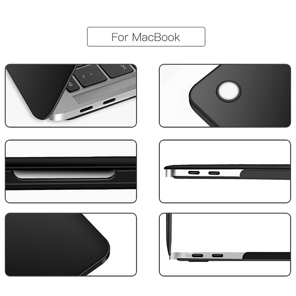 For PC Material Protective Matte Crystal Hardshell Case for MacBook Pro 13/14/15/16 & MacBook Air 13/11