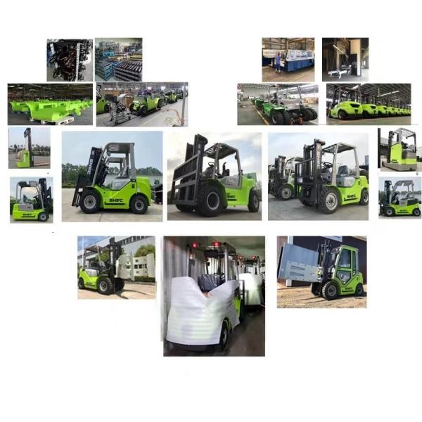 2ton 2.5ton 3ton 3.5ton Diesel LPG Forklift with Cascade Paper Roll Clamp for Paper Moving