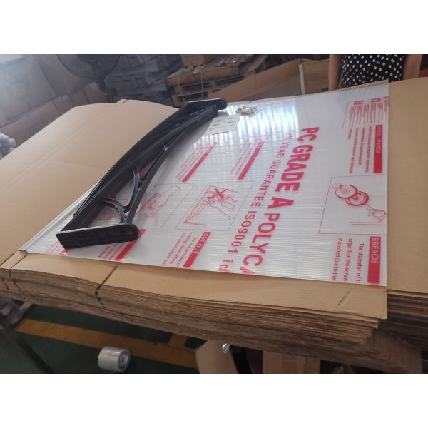 Plastic Awning Bracket Windows Canopy Practical Door Awning Offering Weather Shield and Comfortable Entryway Environment