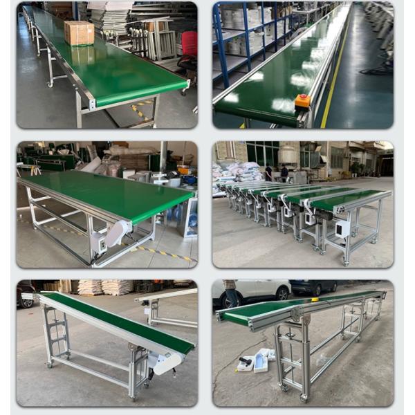 Customized PVC Belt Conveyor Line Multi Specification Automated Conveyor Belt
