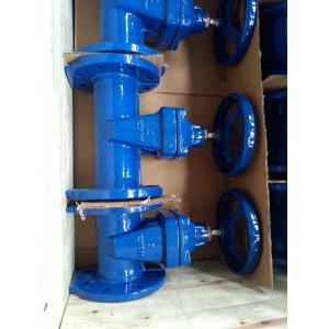 DIN non-rising stem F5 cast iron gate valve