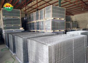 Quality Concrete Reinforcing Welded Wire Mesh Panels 1x2m Galvanized Finish for sale