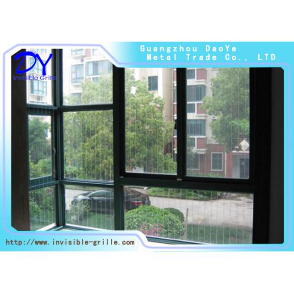 Easy Installation Invisible Safety Grill 2.0mm Wire For Window Protection