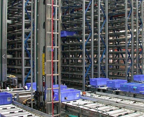 Buy Robot Welding ASRS Warehouse System , Radio Shuttle Racking With Laser Positioning Technology at wholesale prices