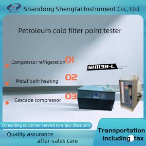 Quality SH113B-L Petroleum Cold Filtration Point Tester with Single suction filter metal bath for sale