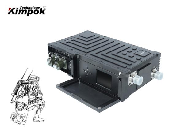 Tactical Backpack COFDM IP Transceiver , PTMP Video Data Transmitter and