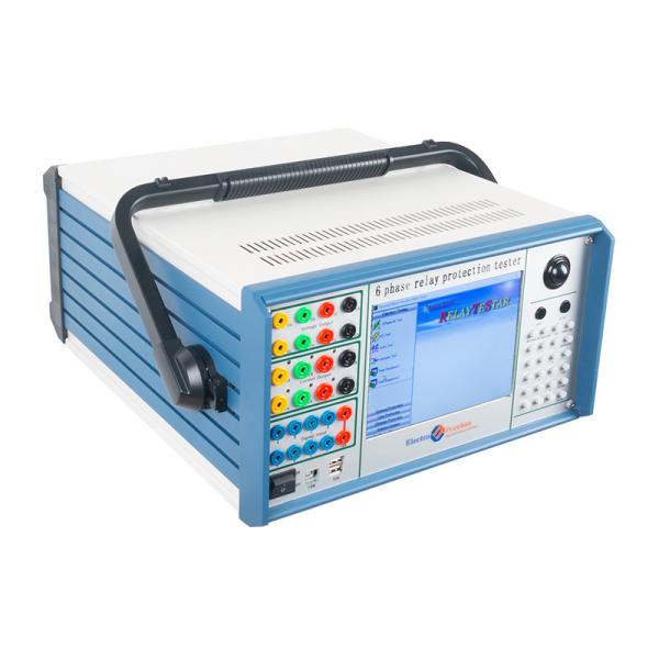 Electric Secondary Current Injection Relay Test Set 6 Phase Relay Protection