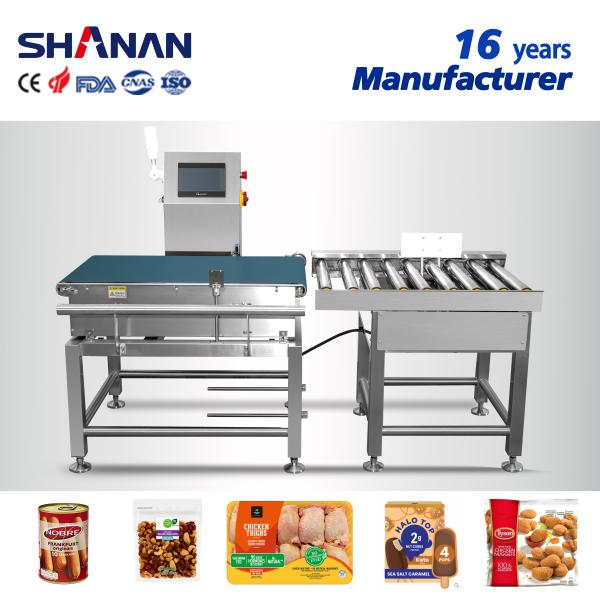 Automatic Check Weigher For Fast And Accurate Weight Measurement And Sorting With Rejection