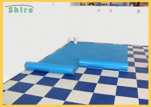 China Ceramic Tile Floor Protection Film With Acrylic Glue 2mil - 4mil 3 Colors Printing on sale