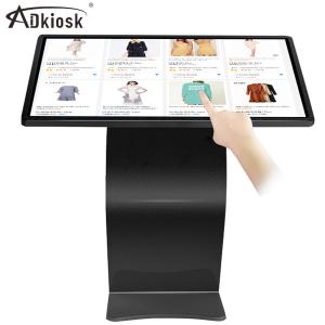 Multi Functional Interactive Digital Display Screens Totem 400cd/m2 LCD 49Inch