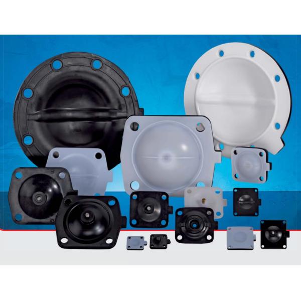 Rubber Diaphragm Seals Low Gas Permeability EPDM Diaphragm Replacement Code 14