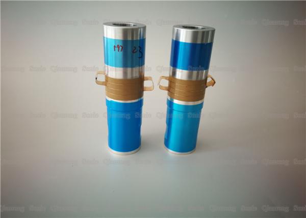 Buy Dumbbell Type 	Ultrasonic Welding Transducer , 1500w High Power Ultrasonic Transducer For Welding Application at wholesale prices