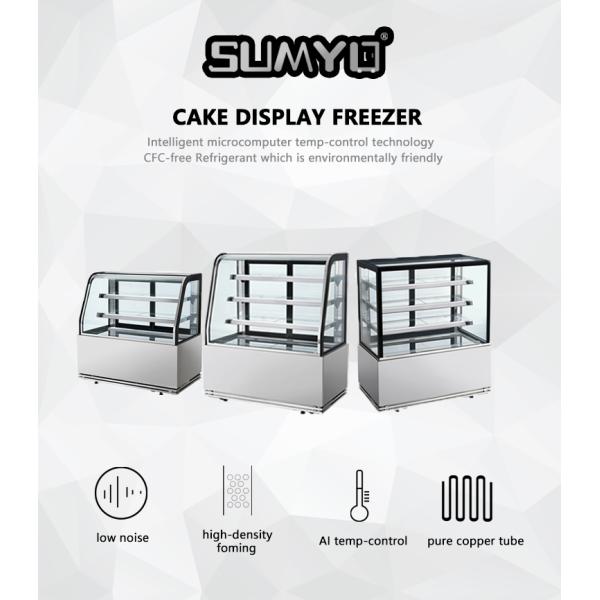 Commercial Cake Display Freezer Automatic Defrost Chiller